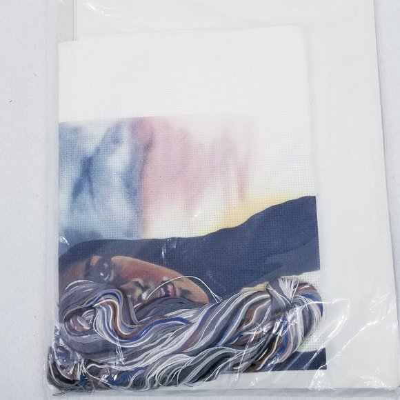 Vtg. 1990 Indian Maiden Counted X-Stitch Kit - New - Picture 7 of 7